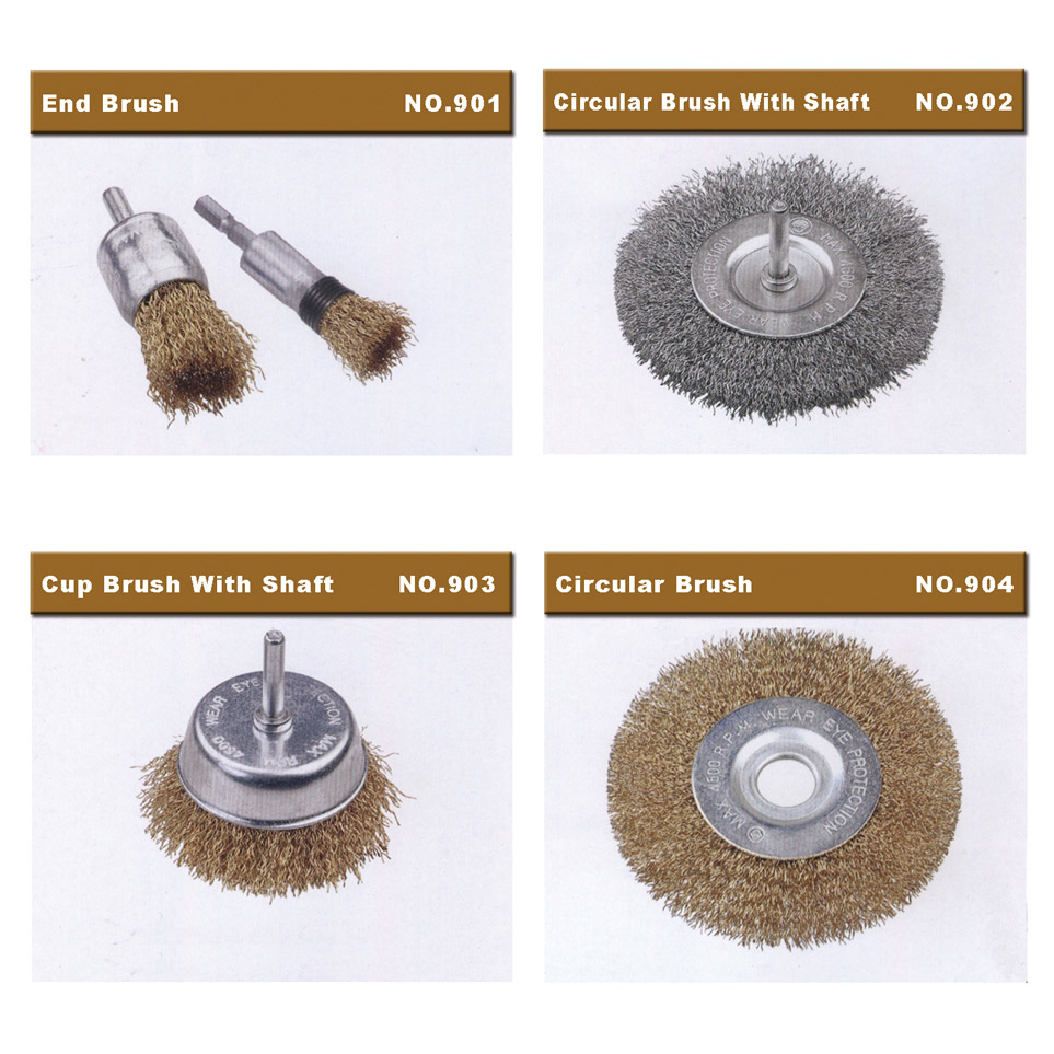 cup polishing brushes