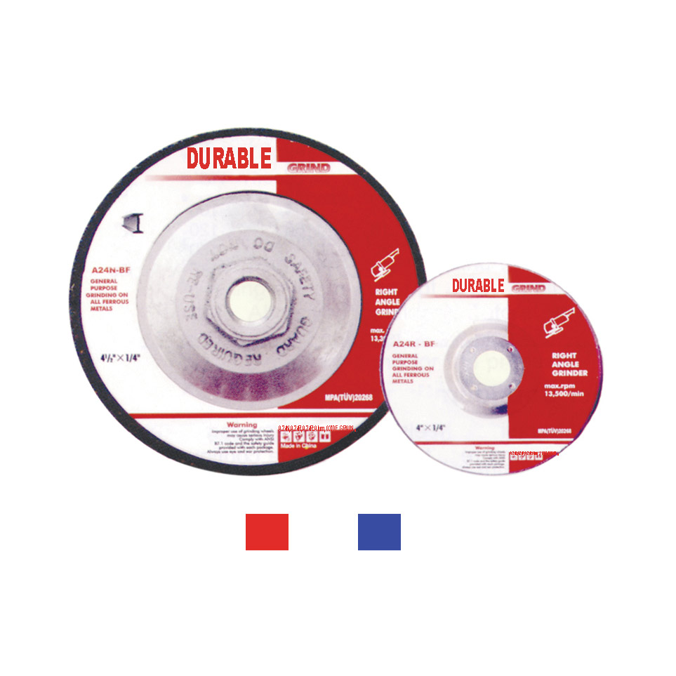 Depressed Center Grinding Wheels